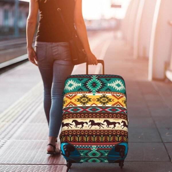 suitcase covers luggage cover Travel luggage covers for suitcase protector luggage sleeves Medium Fits (23-26 inch luggage) - Image 2