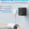 Universal Travel Adapter Offers 5.8A 3X 3.0A USB-C Ports, 2X 2.4A USB-A Ports and Multi AC Outlet, All-in-One International Power Plug Adaptor Worldwide Charger for EU US UK AU 200+ Countries - Image 3