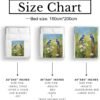 Charming Birds Blanket Soft Cozy Flannel Throw Blanket with Daisy for Women Adults Kids - Warm Yet Lightweight Blankets for Couch, Bed, Travel, Fuzzy Outdoor Comfort Wrap 60"×50" - Image 3