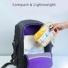 5 Packing Cubes Airplane Quart Size Travel Bag for Toiletries 1 Qt Clear Toiletry Bags for Traveling Tsa Approved Liquid Pouch Carry On 3-1-1 Flight Essentials Women Men International Must Haves - Image 5