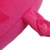 Kids Cozy Soft Microfiber Neck Pillow, Compact, Perfect for Plane or Car Travel, Pink - Image 3