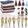 Women Summer Scarfs Large Long Lightweight Linen Beach Gauze Shawl Wrap 75”×43” - Image 6