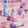 Melody Stainless Steel Insulated Water Bottle with Strap (Spout & Straw) 480ml - Pink - Image 7