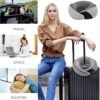 FAGOBYX Travel Pillow,Neck Pillow for Traveling,Airplane Pillow Flight Pillow,360° Travel Neck Pillows for Airplanes,Travel Neck Pillows for Airplanes,Travel Pillow,Neck Pillow (Black) - Image 4
