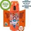 Octonauts Above & Beyond Orange Stainless Steel 13 oz Insulated Water Bottle for Kids - Spill Proof Lid, Easy to Use, Reusable - Keep Liquids Hot/Cold For Hours -Perfect for Travel, School, On-The-Go - Image 5