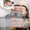 Green Diaper Bag Backpack for Mom: Baby Bags for Boys Girls Toddler Women Men Large Back Pack Diapers Bag Big Travel Pañaleras Modernas Para Bebe Niña Unisex Newborn Essential Baby Registry - Image 7