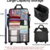 Hanke Suitcases with Wheels Expandable Foldable Luggage Bag Suitcase Collapsible Rolling Travel Bag Duffel Bag for Men Women Lightweight Suitcases without Telescoping Handle - Image 5