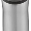 Cortland Chill 2.0 Vacuum-Insulated Stainless Steel Water Bottle, Spill-Proof Sip Technology, Interchangeable Lid, 24oz, Steel/Liorice, Perfect for Fitness, Travel, Everyday Use - Image 4