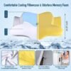 Cervical Pillow for Neck Pain Relief, Contour Memory Foam Pillows for Sleeping Cooling Neck Support Pillow Odorless Ergonomic Pillow Orthopedic Bed Pillow for Side Back Stomach Sleepers - Image 4