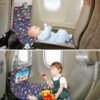 Airplane Seat Extender for Kids,Kids Airplane Travel Bed,Toddler Plane Travel Essentials,Waterproof Airplane Seat Extender,Portable Plane Bed Foot Rest for Flights - Image 8