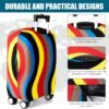 Luggage Suitcase Cover, Luggage Protector Suitcase Covers TSA Approved for Travel Fits 26-28 Inches. - Image 2