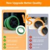Luggage Wheel Covers for Suitcase,14 Pack Luggage Wheel Protector Covers for most 8-spinner Wheels Carry on Luggage - Image 3