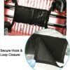 Luggage Covers for Suitcase Tsa Approved Clear PVC Waterproof Suitcase Covers Luggage Protectors 18-21Inch (18.50''H x 14.37''L x 9.44''W) - Image 7