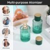 Segbeauty Cologne Travel Bottle Refillable, 2 Packs 50ml Glass Perfume Bottle Atomizer Spray Bottle, Empty Refillable Travel Bottles Fragrance Atomizer Essential Oil Perfume Container for Men Women - Image 5
