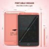 TECJOE 2 Pack LCD Writing Tablet with Fridge Magnets, Writing Board Doodle Board for Kids Drawing/Travel/Kitchen Memo, Back to School/Birthday Gift Toys for Boys Girls, 8.5 Inch (Blue+Pink) - Image 6