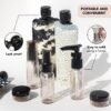 Kitsch 11 Pack Travel Bottles for Toiletries - TSA Approved Refillable Leak Proof Travel Size Containers | Travel Essentials Kit | Travel Bottles Set for Shampoo, Conditioner & Lotion - Image 4