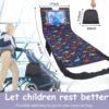Airplane Seat Extender for Kids,Kids Airplane Travel Bed,Toddler Plane Travel Essentials,Waterproof Airplane Seat Extender,Portable Plane Bed Foot Rest for Flights - Image 7