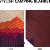 Camping Blanket,Lightweight Puffy Camping Blanket Packable Down Camping Blanket for Outdoor,Traveling, Stadium, Hiking, Picnics - Image 2