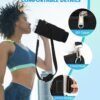 Water Bottle Holder with Strap 40oz Water Bottle Carrier Bag with Phone Pocket Water Bottle Pouch for Walking Hiking Camping - Image 6