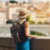LOVEVOOK Laptop Backpack for Women Work Travel Backpack Purse Commuter Business Computer Bag Teacher Doctor Nurse Bags, College Backpack Daypack with USB Charging Port, 15.6 Inch, Black-brown - Image 9