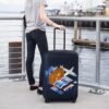Washable Luggage Cover - Fashion Suitcase Protector Fits 18-22 Inch Luggage (Journey, S) - Image 7