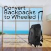 Ultimaxx Folding Compact Lightweight Premium Luggage Cart - Travel Trolley - Image 3