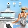 Travel Essentials BEVA Travel Power Strip with USB C Ports, Non Surge Protector with 4FT Travel Extension Cord, 2 Outlets 3 USB Ports, Cruise Ship Essentials Travel Accessories(3.4A Charge Black) - Image 6