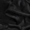 BEDELITE Fleece Blanket Black Throw Blankets for Couch & Bed, Luxury Plush Cozy Fuzzy Blanket 50x60 inches, Super Soft Warm Lightweight Throw Blanket for Travel Camping - Image 9