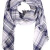 Plaid Scarf Soft Warm Tartan Shawl Cape Blanket Scarves Fashion Wrap - Image 5