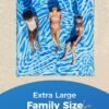 Beach Blanket Oversized Extra Large 110" * 118"/ 9 * 10 Ft,Beach Mat Waterproof Sandproof,Soft and Durable, Picnic Mat for Travel Camping, Beach Vacation,4 Stakes & 1 Travel Bag - Image 3