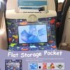 Airplane Seat Extender for Kids,Kids Airplane Travel Bed,Toddler Plane Travel Essentials,Waterproof Airplane Seat Extender,Portable Plane Bed Foot Rest for Flights - Image 4