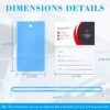 10 Pack Luggage Tags Suitcases PVC Travel Bag & Baggage ID Label Tags Travel Essentials by Sodsay - Image 6
