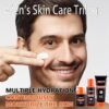 Mens Skincare Set - Oil Control Skin Care Set - Gift Set for Men - Skincare with Cleanser-Toner-Lotion - Gifts for Boyfriends Moisturzing - Christmas Gifts for Him - Travel Essentials Gifts for Dad - Image 2