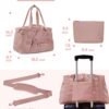 BAGSMART Weekender Bags for Women, Travel Duffel Bags with Shoe Compartment,Personal Item Travel Bag with Toiletry Bag - Image 6