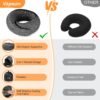 Travel Pillow - Hooded Neck Pillow Airplane, Memory Foam Pillow for Plane, Office, Cars Sleeping, Long Flight Must Haves, Road Trip Essentials Accessories for Adults - Image 5