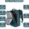 coofay Travel Backpack For Women Men Airline Approved Carry On Backpack Flight Approved Waterproof Sports Luggage Backpack Casual Daypack Small Hiking Backpack - Image 3