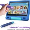 Kid-Friendly Pens for Touch Screens - 2 Pack of Purple and Blue Stylus Pens Compatible with Kindle, iPad, iPhone - Image 2
