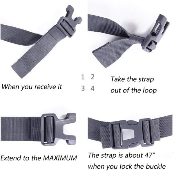 EGOGO Travel Sport Waist Pack Fanny Pack Bum Bag Hiking Bag with Water Bottle Holder S2209 - Image 3