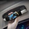 BIGCARJOB Butterfly Blue Luggage Handle Wrap Set for Suitcase Replacement Suitcase Identifier Protective Cover Trolley Case Grip Butterfly Travel Luggage Accessories Door Handle Covers - Image 3