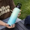 22oz Stainless Steel Water Bottles With 3 Lids Sport Insulated Water Bottle,Mint - Image 6