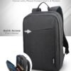 Lenovo Laptop Backpack B210, 15.6-Inch Laptop/Tablet, Durable, Water-Repellent, Lightweight, Clean Design, Sleek for Travel, Business Casual or College, GX40Q17225, Black - Image 2