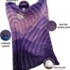 Camping Blanket,Lightweight Down Alternative Puffy Printed Camping Blanket Packable Outdoor Blanket for Camping,Traveling, Stadium, Hiking, Picnics - Image 4
