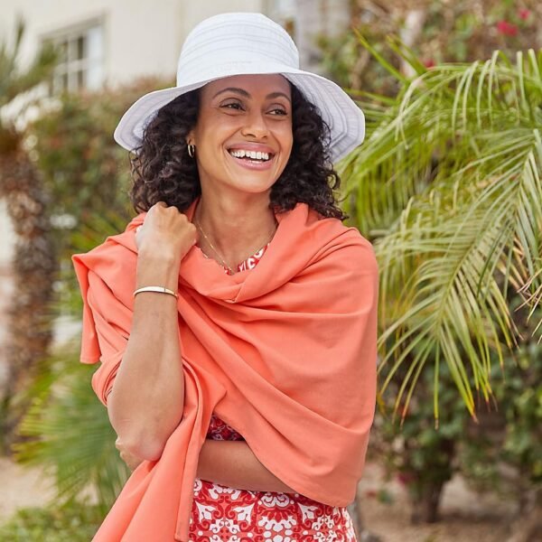 Coolibar UPF 50+ Women's Sanibel Everyday Beach Shawl - Sun Protective - Image 5