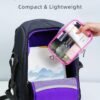 3 Packing Cubes for Carry On Airplane Essentials for Flying 1 Quart Travel Bag Clear Tsa Toiletry Bag Long Haul Flight European Italy Trip International Must Haves for Women and Men Accessories - Image 6