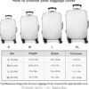 Philadelphia City Luggage Cover, Football Team Suitcase Cover for Luggage Protector Cover for Travel Business Vacation Fits 18-20 Inch Luggage - Image 3