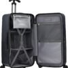 Traveler's Choice Ultimax II 26" Medium Trunk Spinner Luggage, Tie Down Straps, Matte Navy, Checked Inch - Image 5