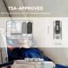 16 Pack Travel Size Toiletries Kits - Leak Proof TSA Approved Travel Bottles for Toiletries Essential - BPA Free Travel Containers for Shampoo, Conditioner, Lotion (16Pcs/Black) - Image 4