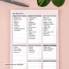 Packing List Notepad. Ensure All Essentials Are Packed. Travel Checklist Pad. 6" x 8.5". 25 Sheets of Thick 80 lb. Paper. Business Trip, Staycation, and Vacation Planner Pad by Erin Condren. - Image 3