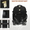 LOVEVOOK Backpack for Traveling on Airplane, Womens Travel Backpack Carry on Flight Approved, 40L Personal Item Backpack Fit 17.3inch Laptop, Black - Image 6