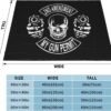 Second Amendment Fleece Blanket Super Soft Fleece Blanket for Chair Sofa Couch Camping Travel 60"X50" Fleece Blanket - Image 2